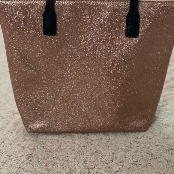 Kate Spade Glitter Tote Bag - Rose Gold - Picture 5 of 12